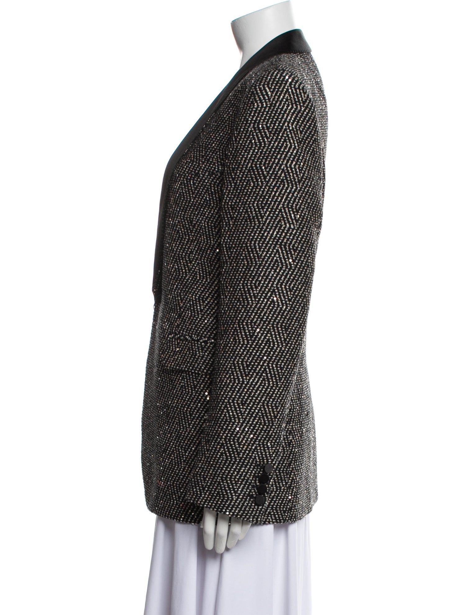 Saint Laurent Printed Blazer