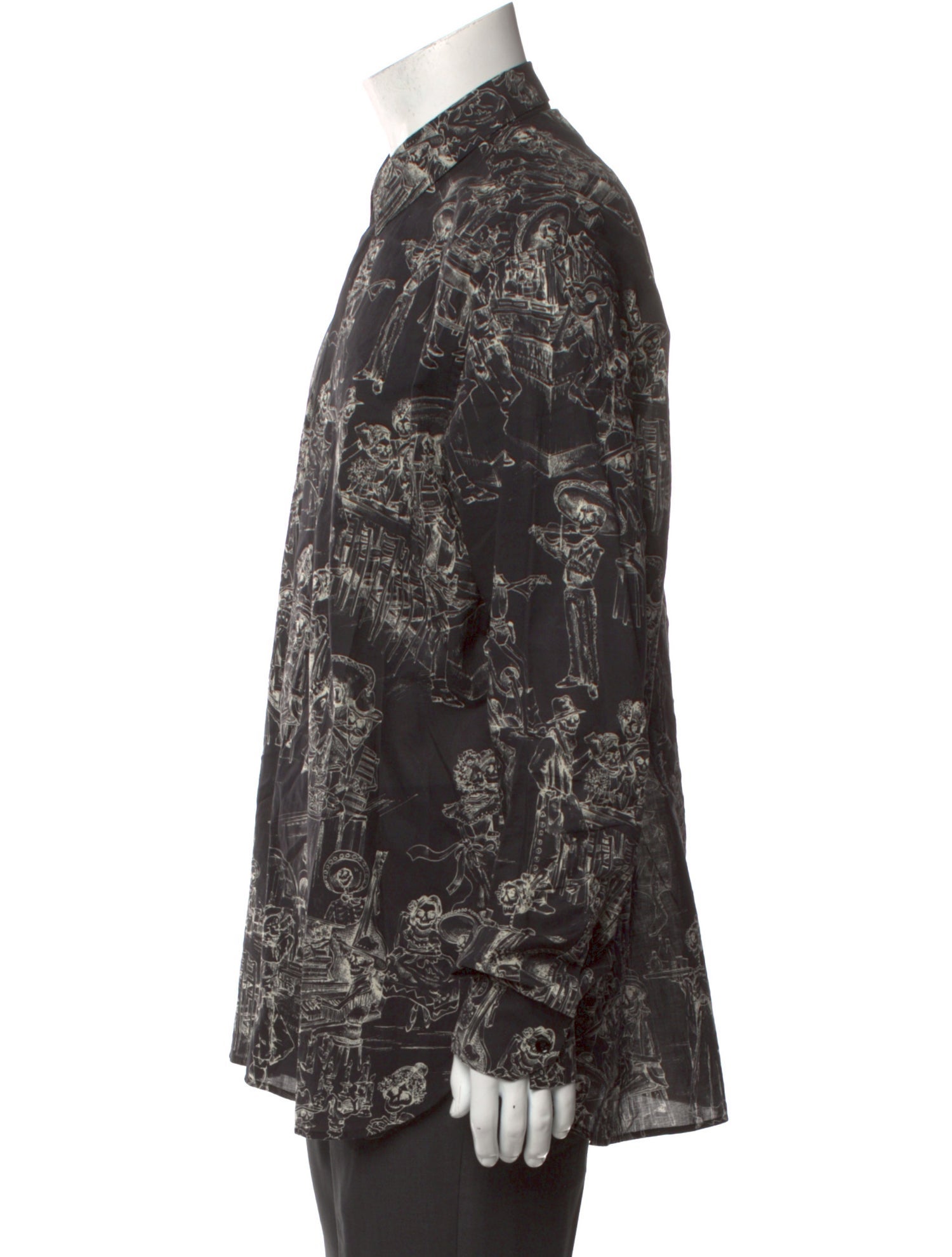 Saint Laurent 2018 Printed Shirt