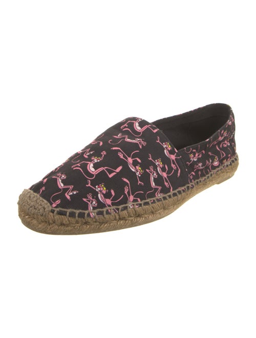Saint Laurent Canvas Printed Espadrilles