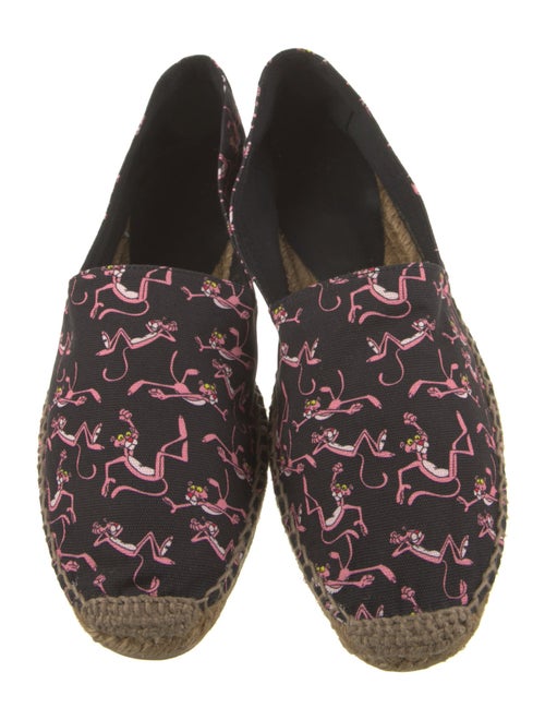 Saint Laurent Canvas Printed Espadrilles