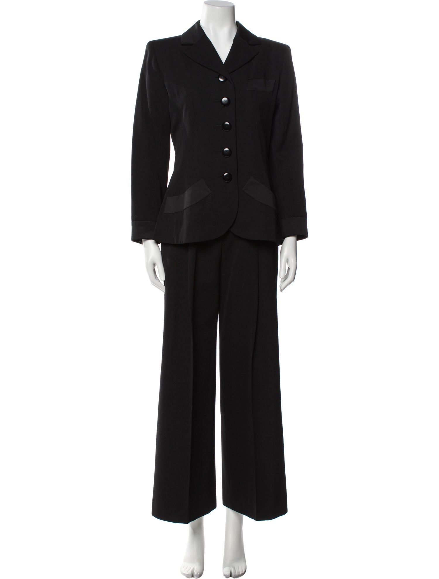 Yves Saint Laurent Rive Gauche Vintage 1994 Skirt Suit