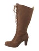 UGG Suede Lace-Up Boots