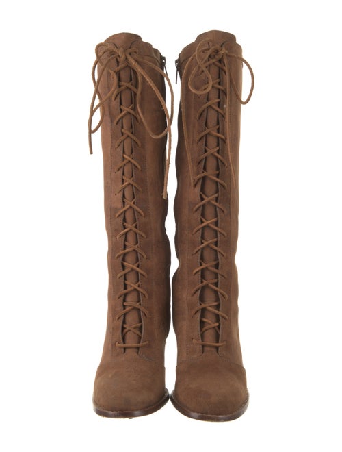 UGG Suede Lace-Up Boots