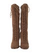 UGG Suede Lace-Up Boots