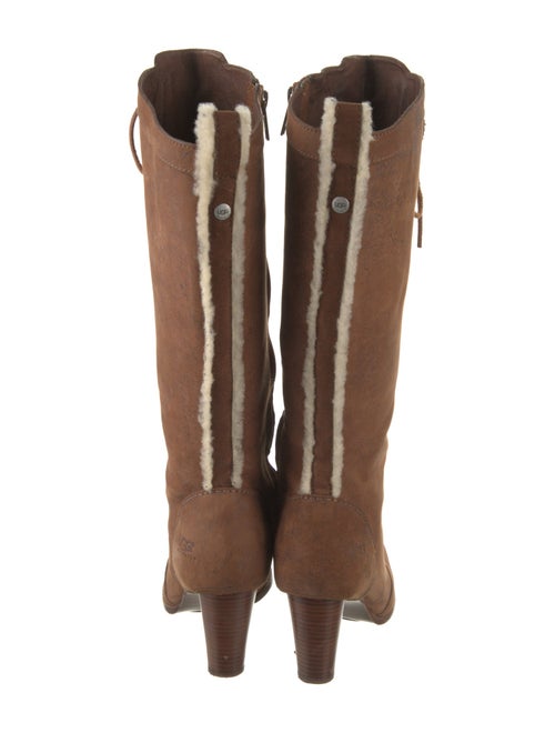 UGG Suede Lace-Up Boots