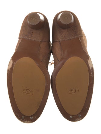 UGG Suede Lace-Up Boots