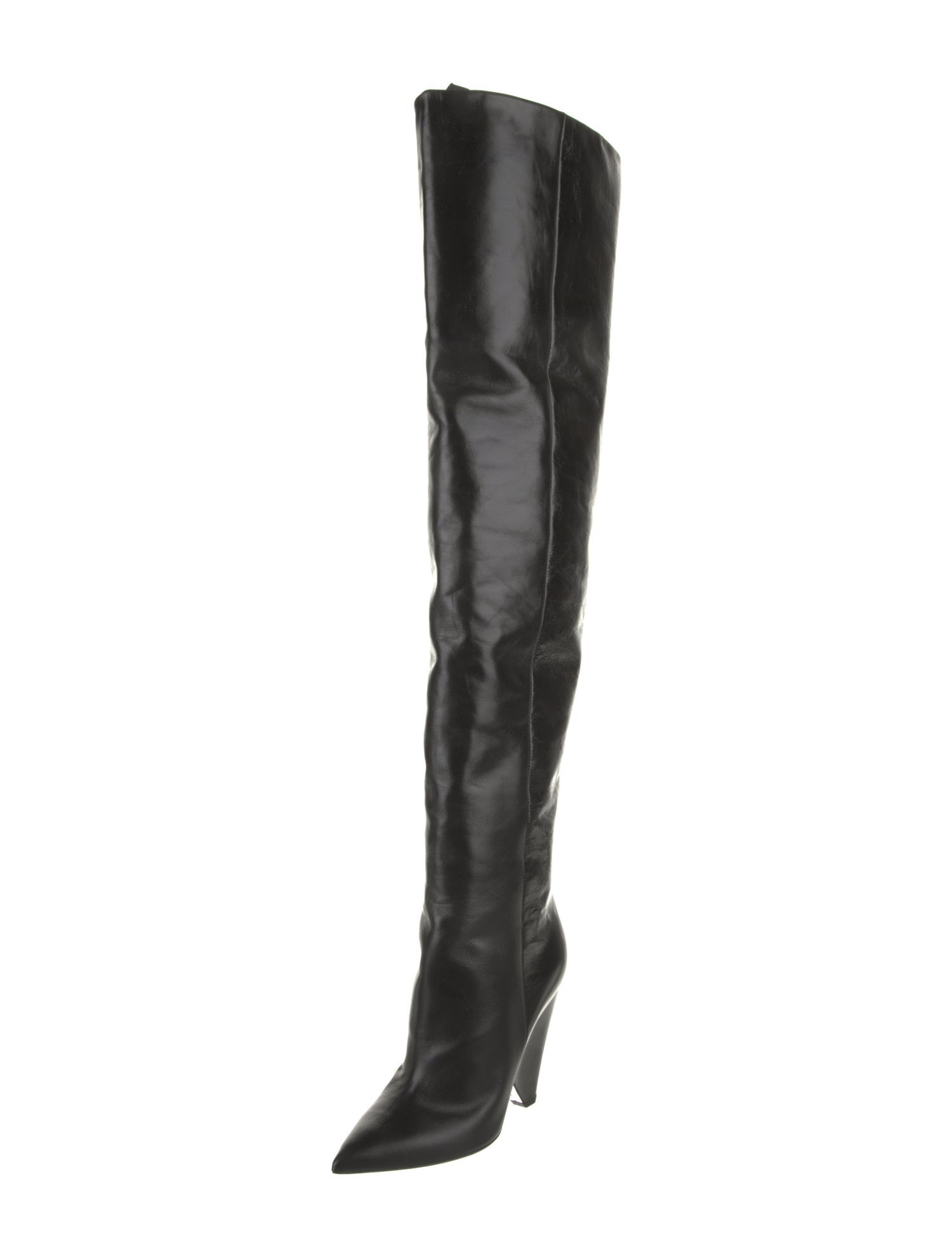Saint Laurent Leather Boots