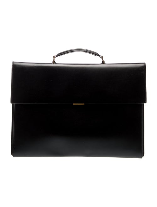 Saint Laurent Leather Briefcase 2024