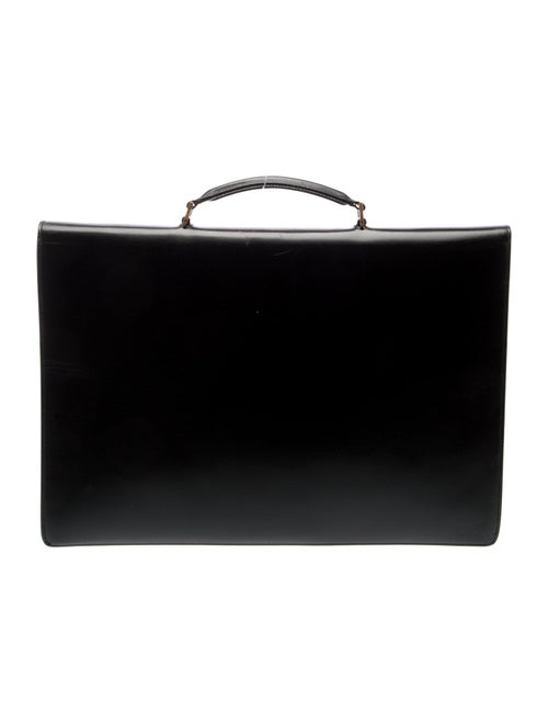 Saint Laurent Leather Briefcase 2024