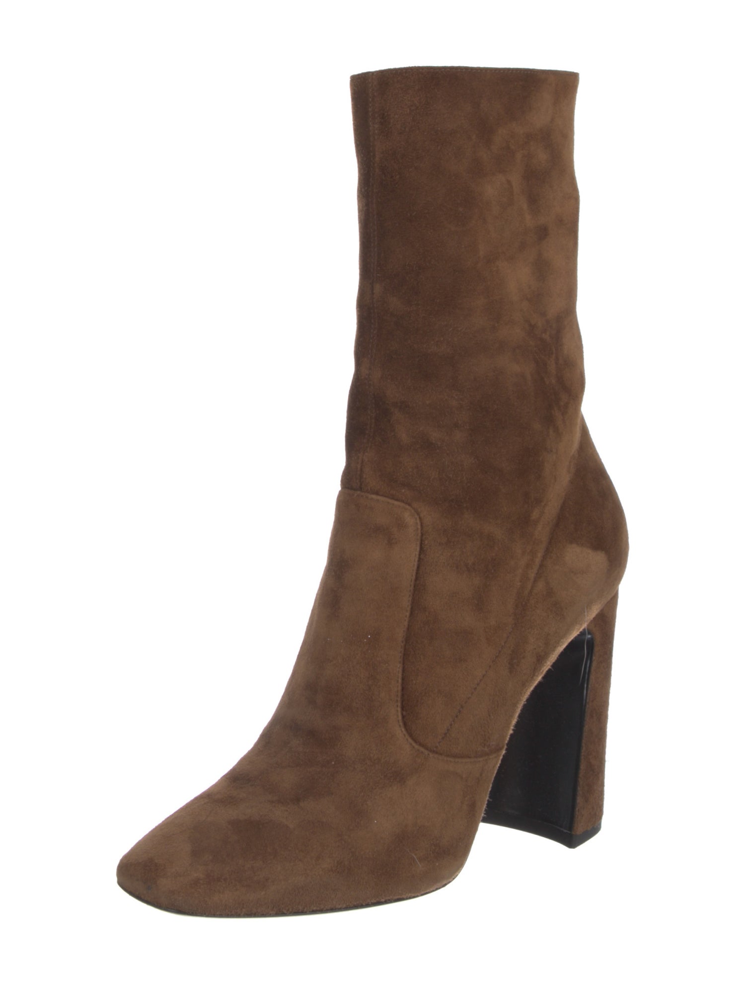 Saint Laurent Suede Sock Boots