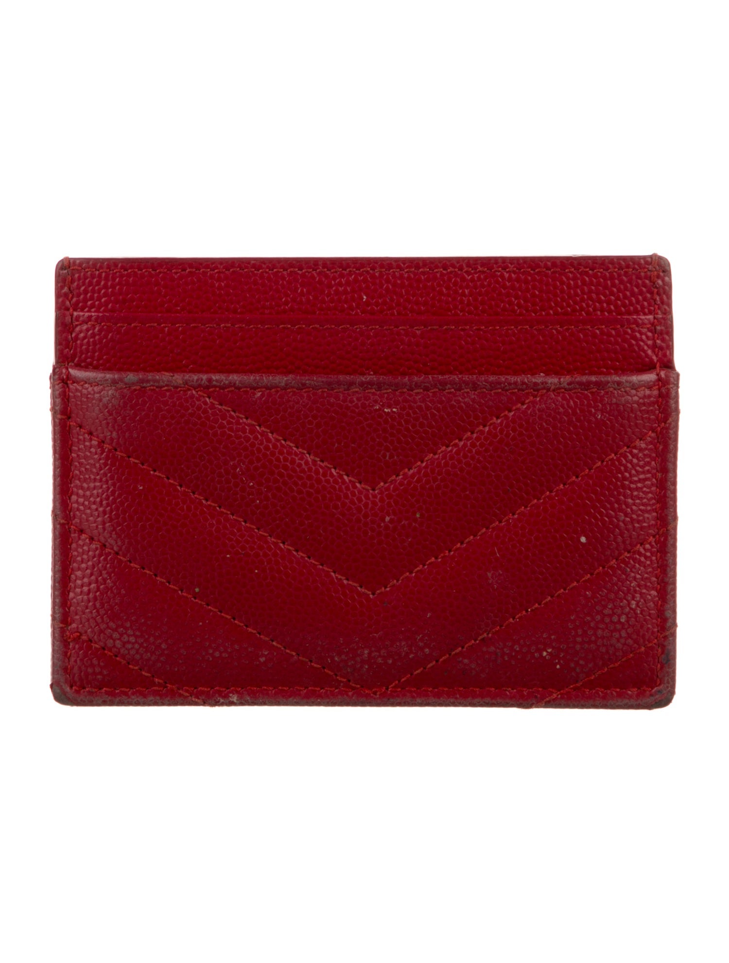 Saint Laurent 2017 Leather Card Holder