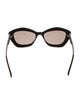 Saint Laurent Cat-Eye Tinted Sunglasses