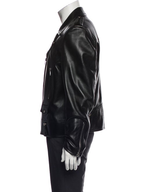 Saint Laurent 2022 Lambskin Moto Jacket