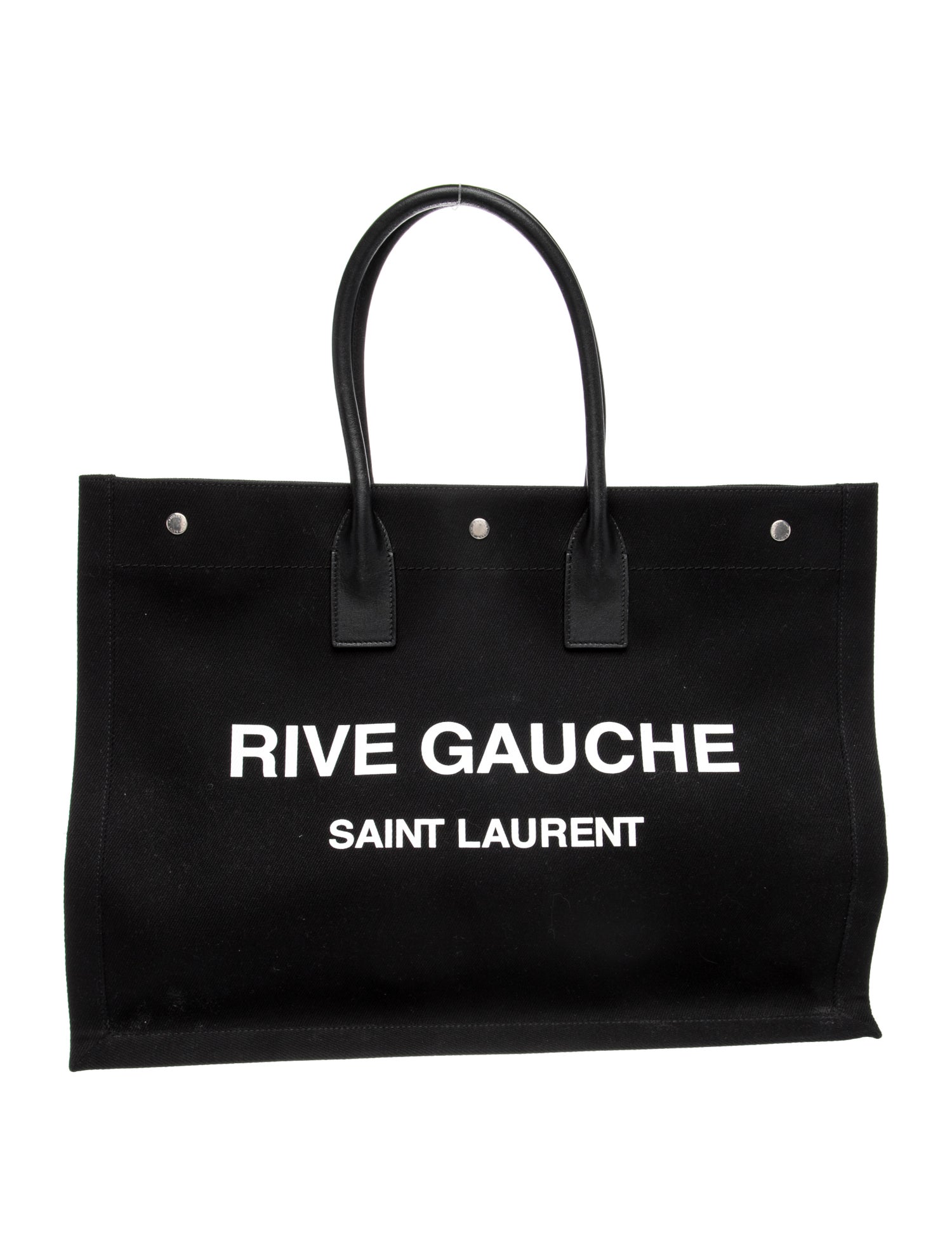 Saint Laurent Canvas Rive Gauche Large