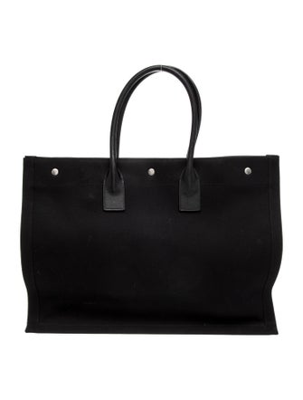 Saint Laurent Canvas Rive Gauche Large