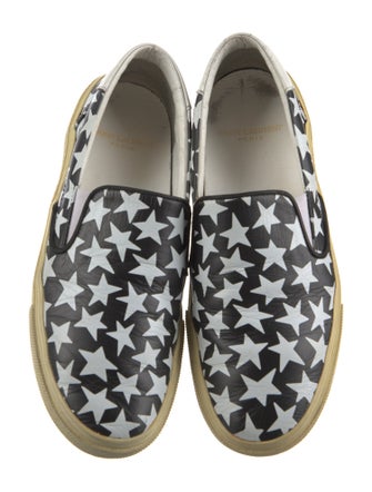 Saint Laurent Leather Printed Espadrilles