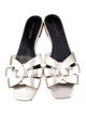 Saint Laurent Leather Slides
