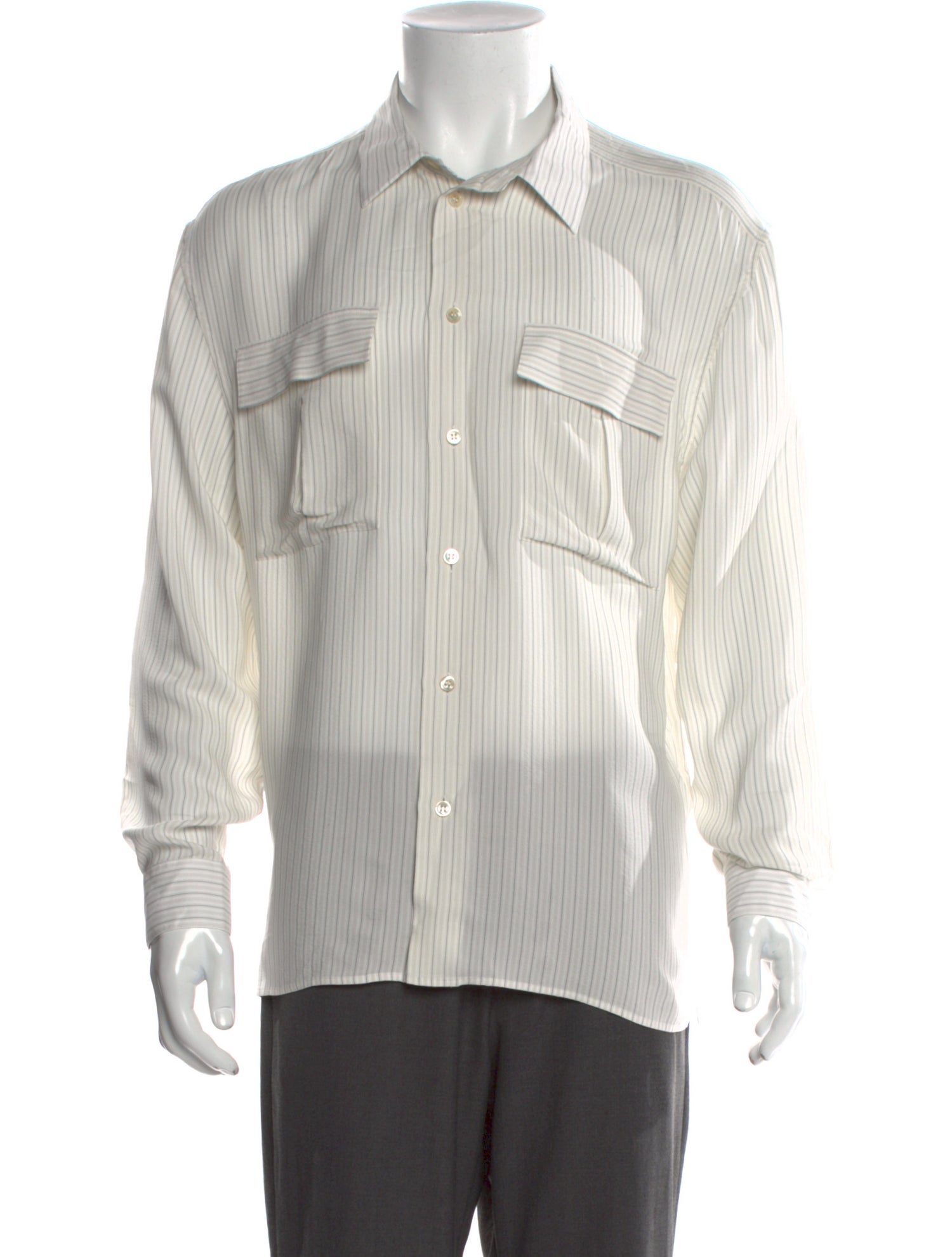 Saint Laurent 2023 Silk Shirt