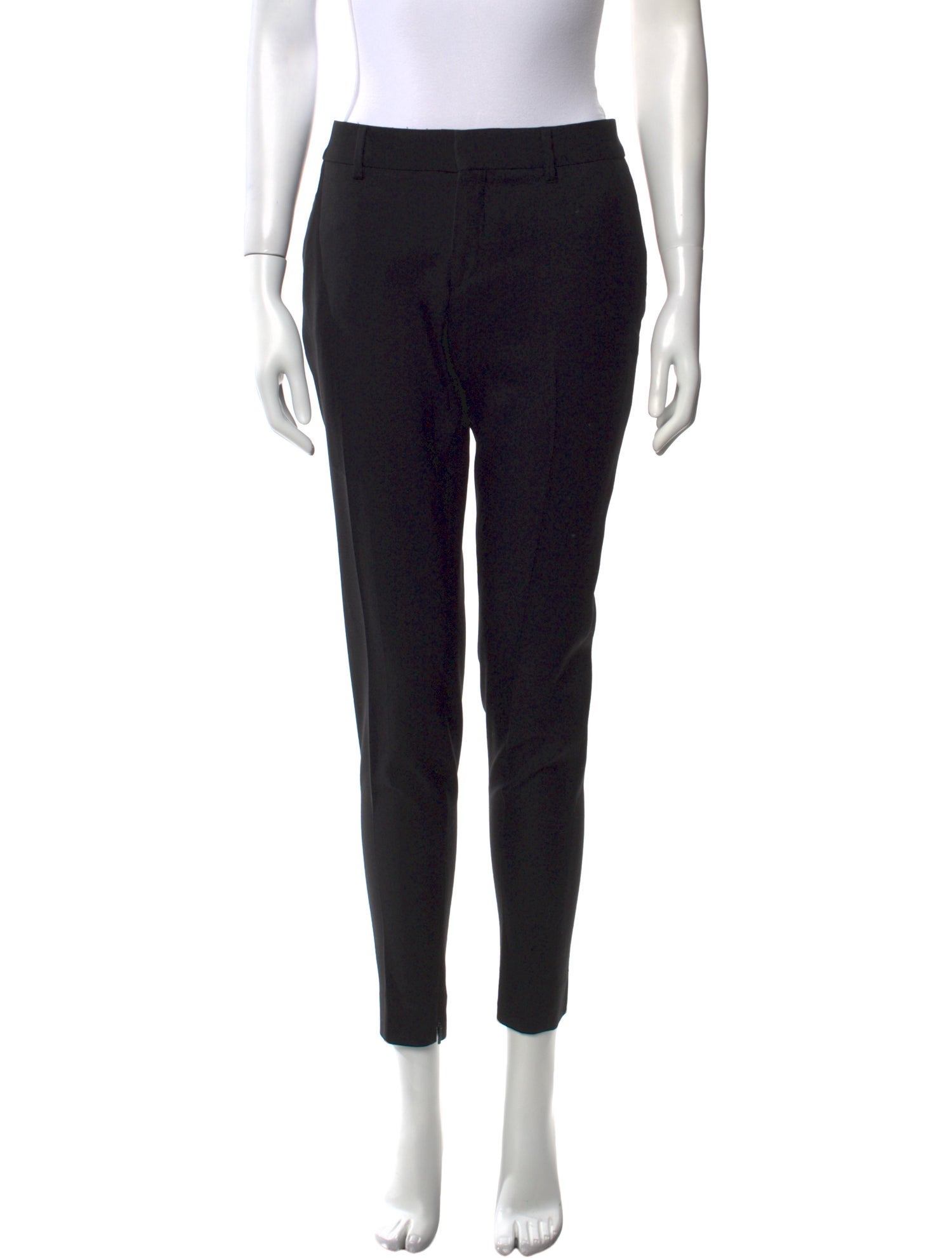 Saint Laurent Virgin Wool Skinny Leg Pants