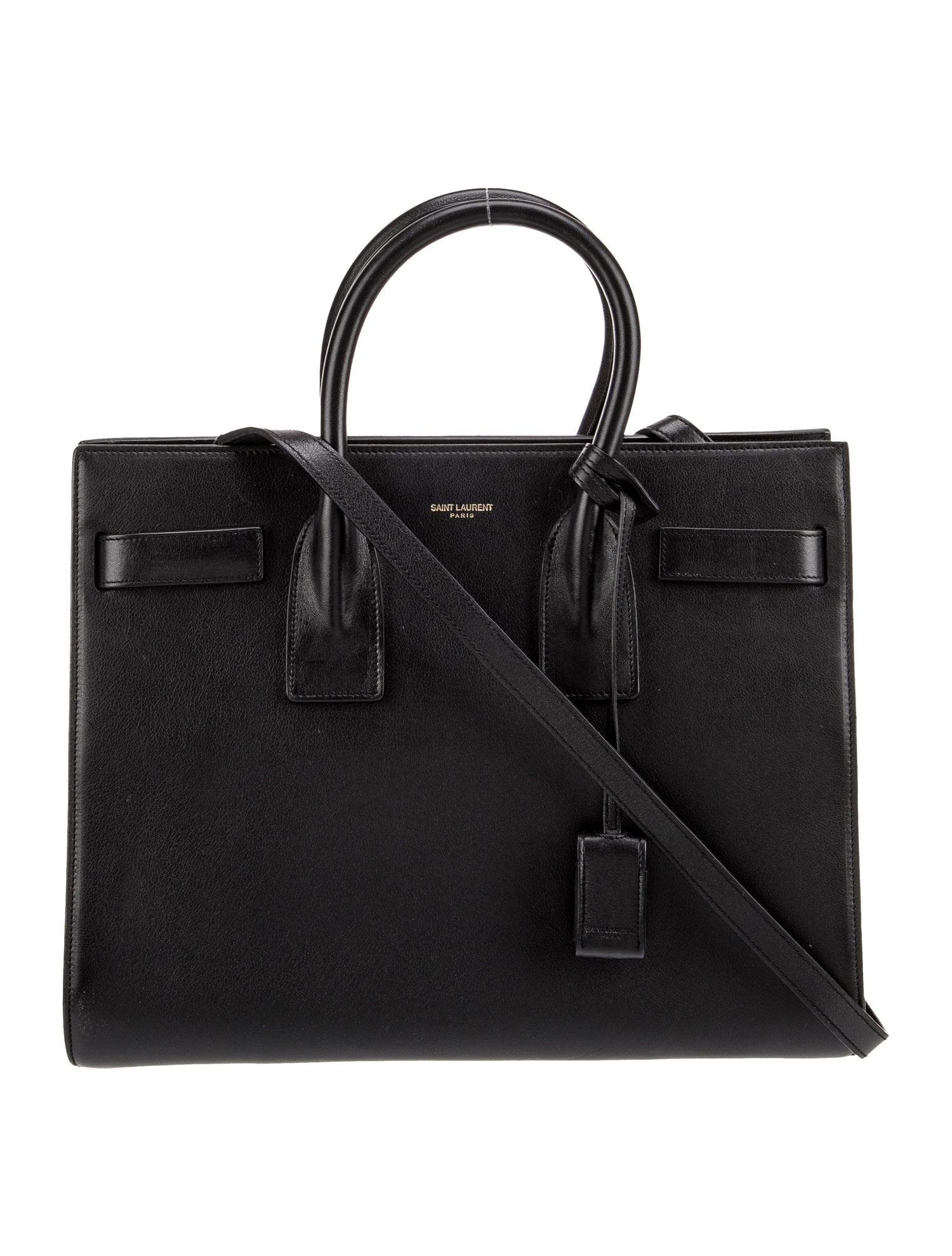 Saint Laurent Leather Sac De Jour Small