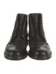 Saint Laurent Leather Combat Boots