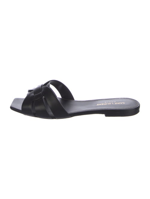 Saint Laurent Leather Slides