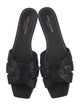 Saint Laurent Leather Slides
