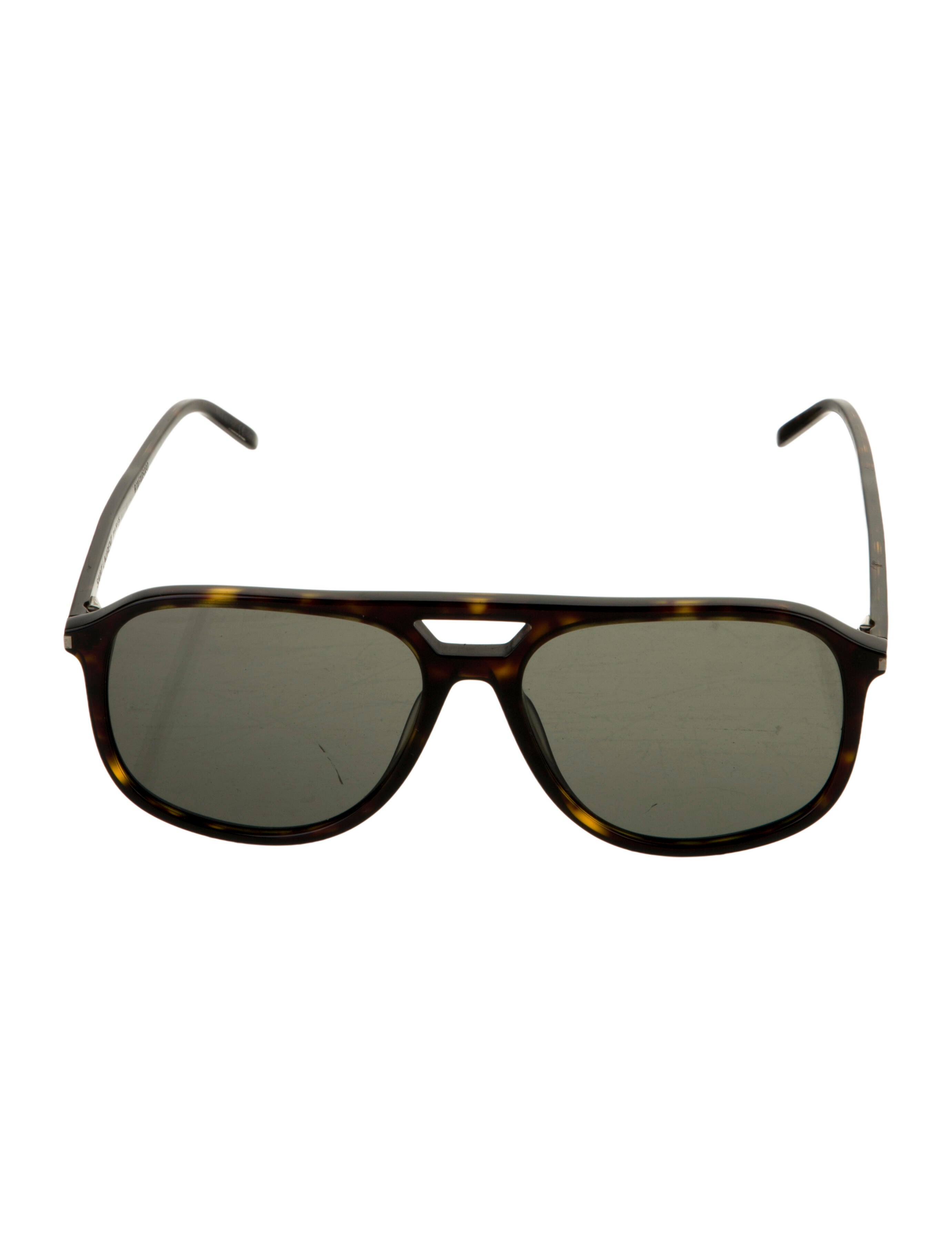 Saint Laurent Square Tinted Sunglasses