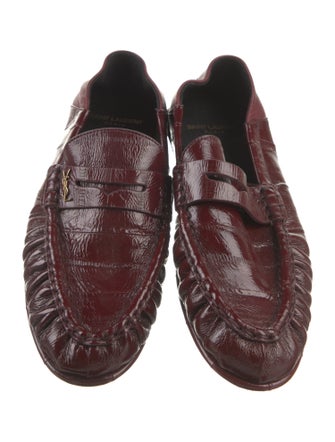 Saint Laurent Leather Loafers