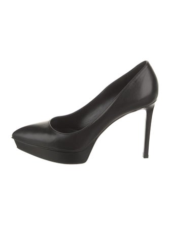 Saint Laurent Janis 105 Leather Pumps