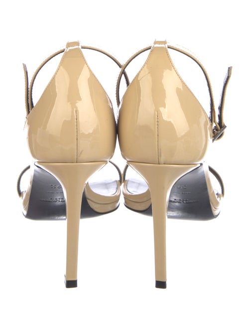 Saint Laurent Patent Leather Sandals