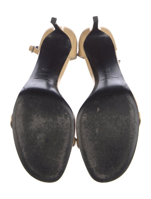 Saint Laurent Patent Leather Sandals