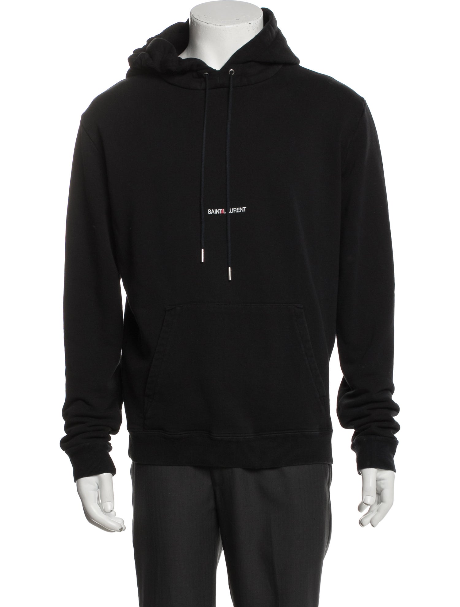 Saint Laurent Crew Neck Long Sleeve Hoodie