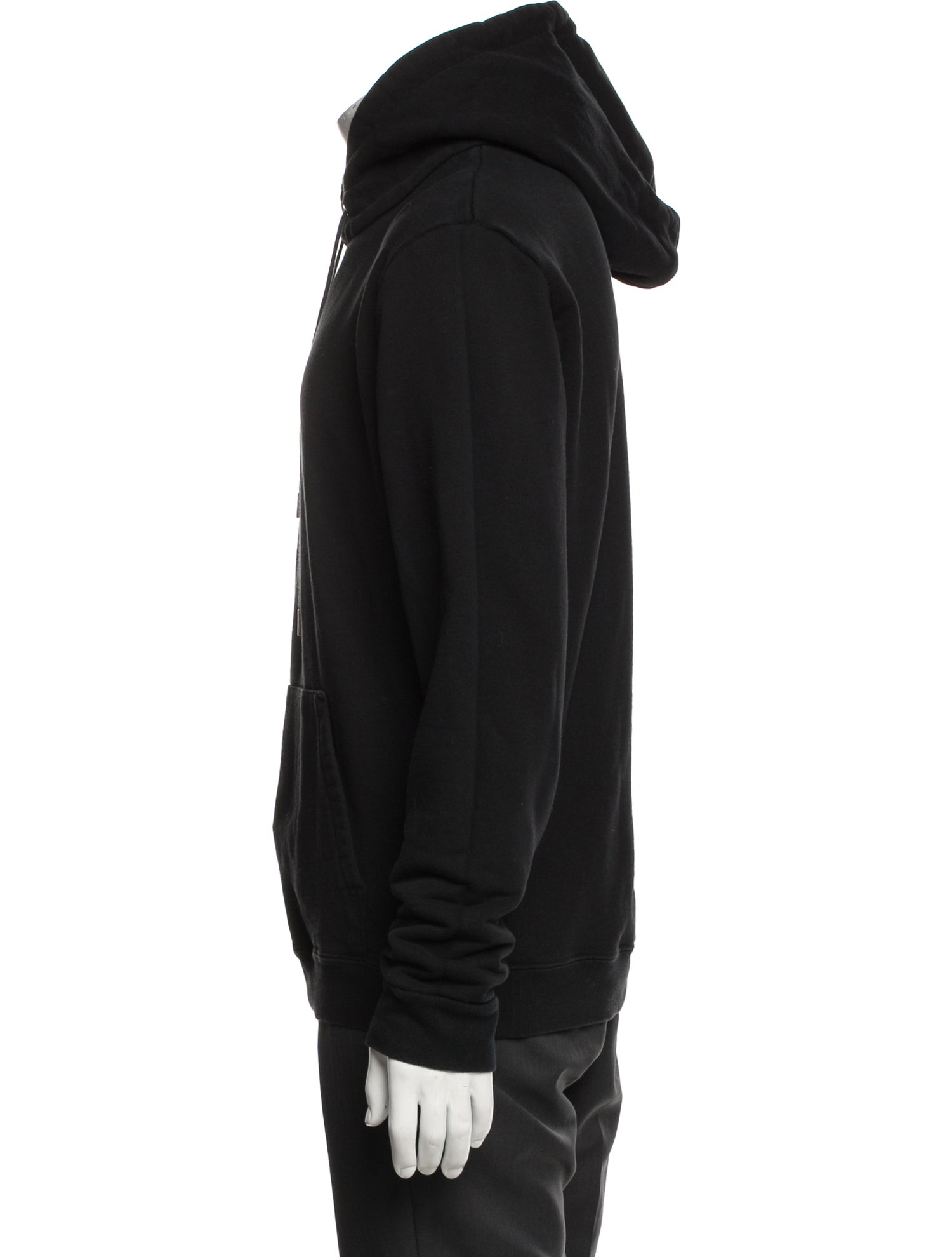 Saint Laurent Crew Neck Long Sleeve Hoodie