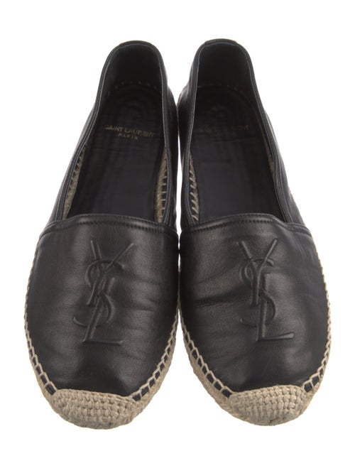 Saint Laurent Leather Espadrilles