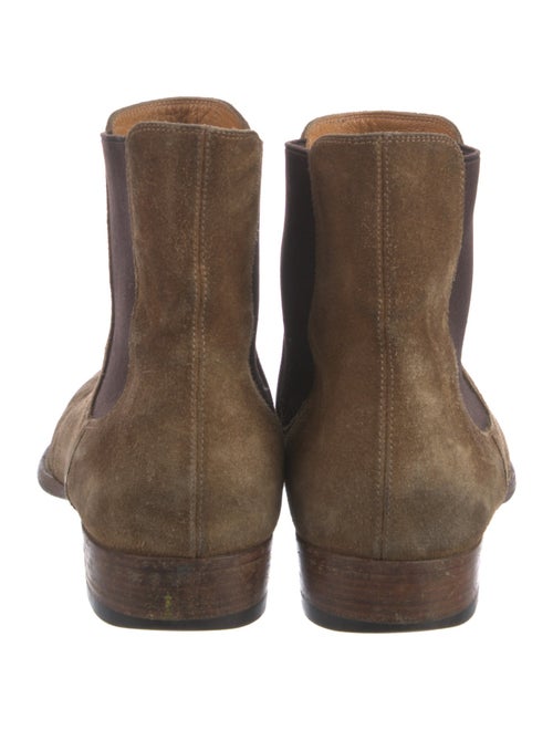 Saint Laurent Suede Chelsea Boots