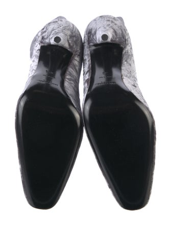 Saint Laurent Velvet Boots