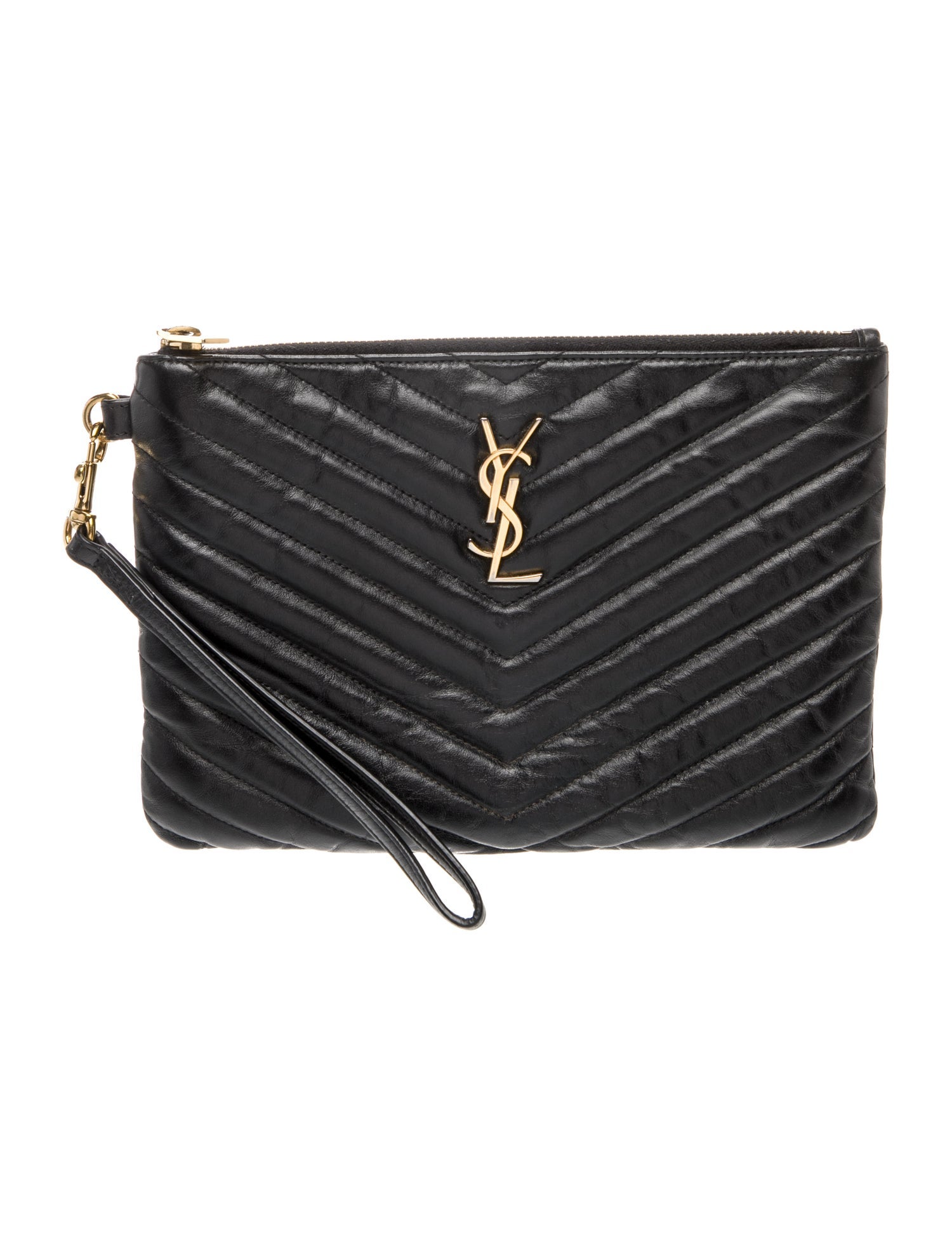 Saint Laurent Chevron Cassandre Small