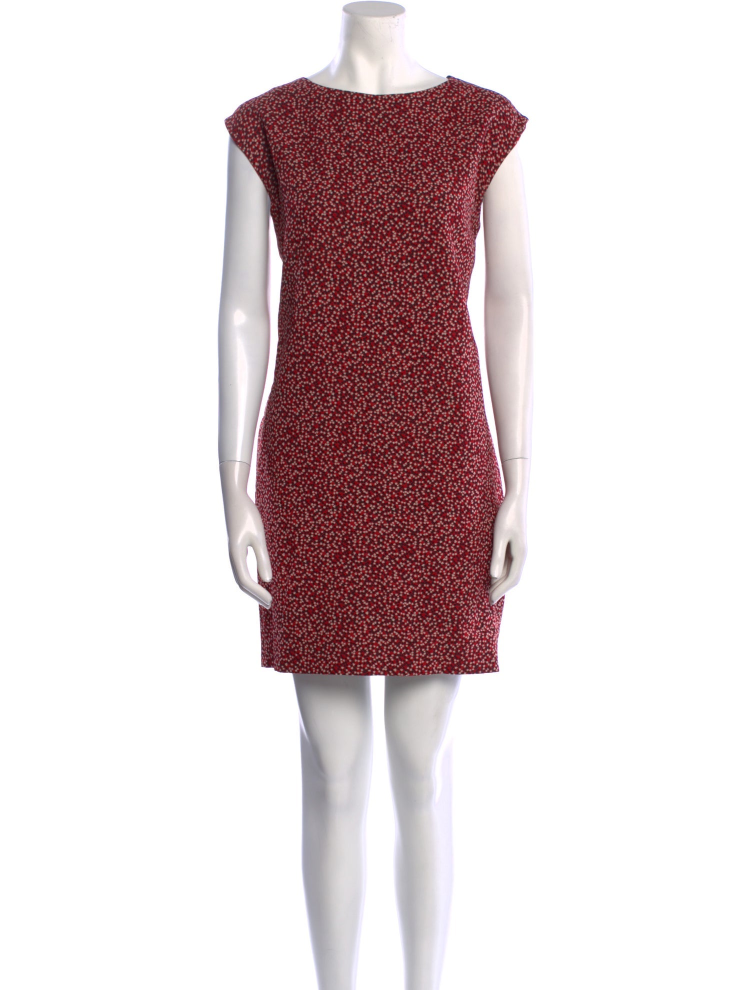 Saint Laurent Printed Mini Dress