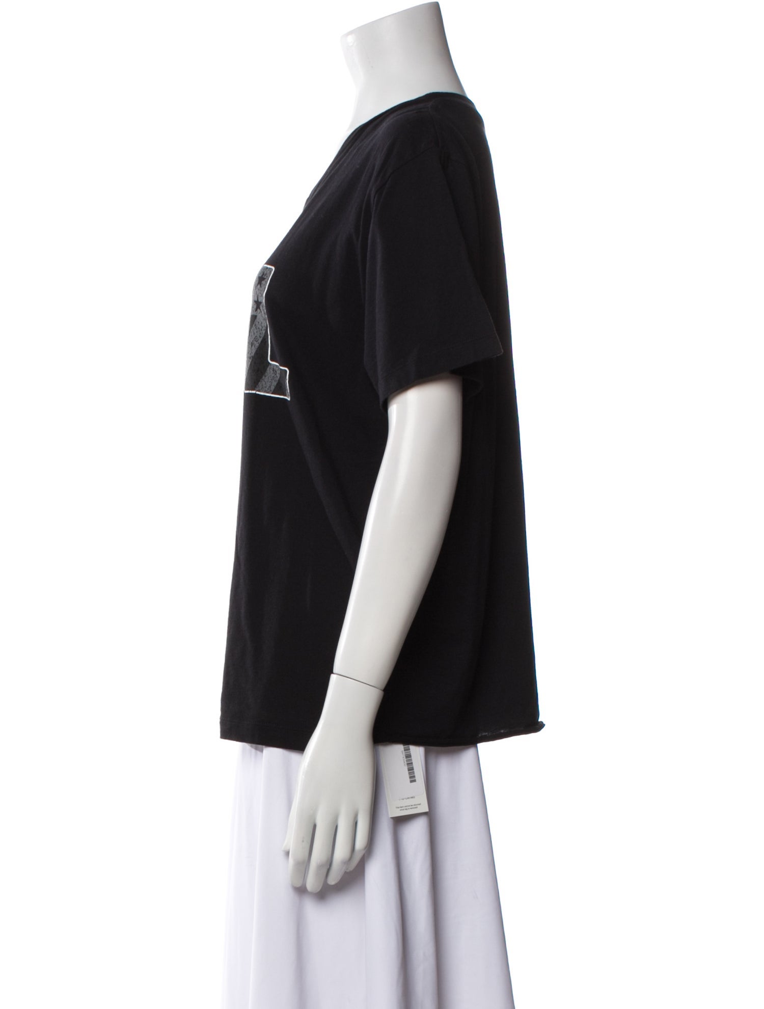 Saint Laurent 2017 Graphic Print T-Shirt