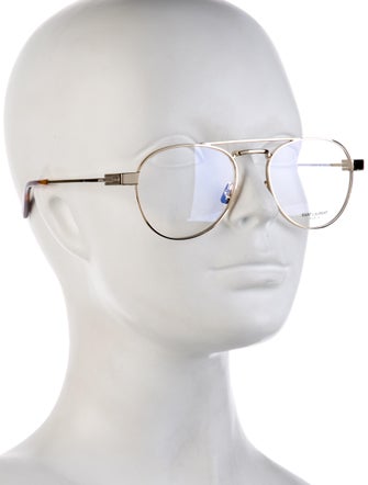 Saint Laurent Round Eyeglasses