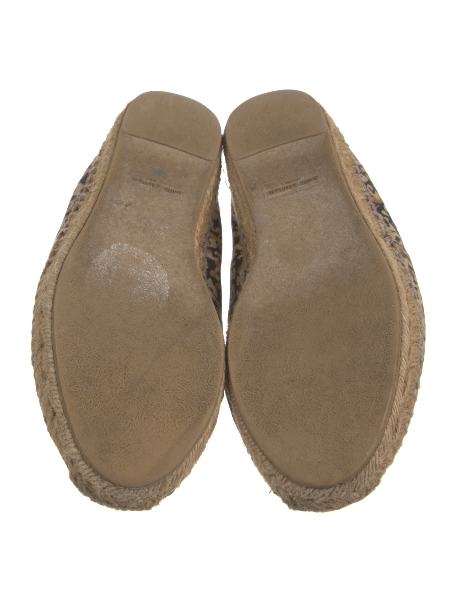 Saint Laurent Canvas Printed Espadrilles