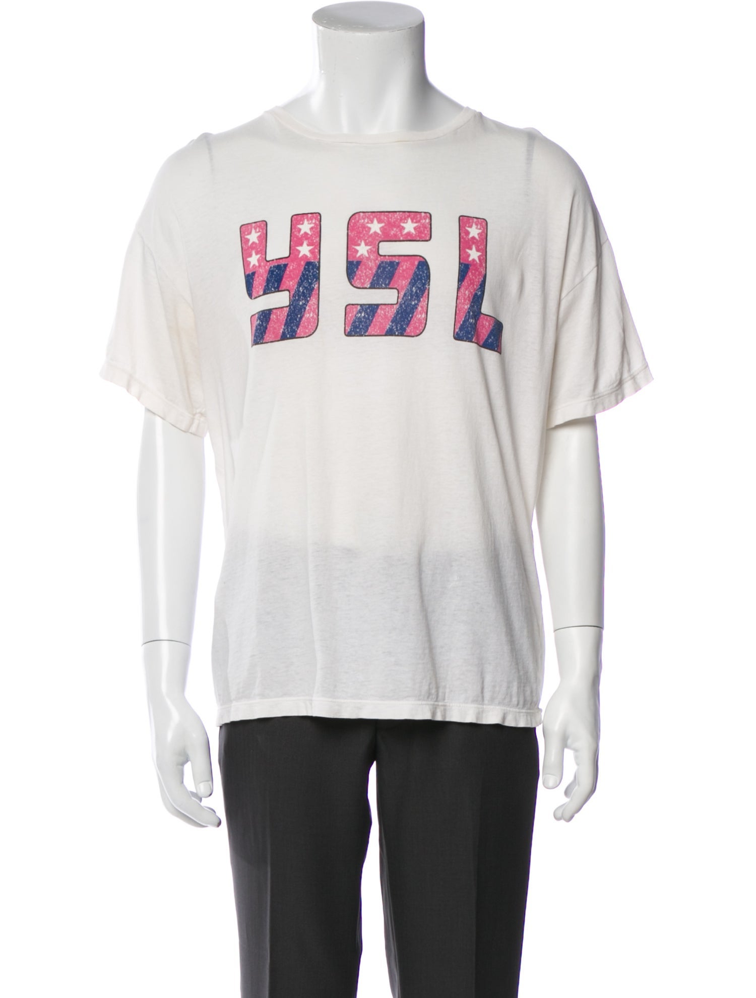 Saint Laurent 2016 Graphic Print T-Shirt