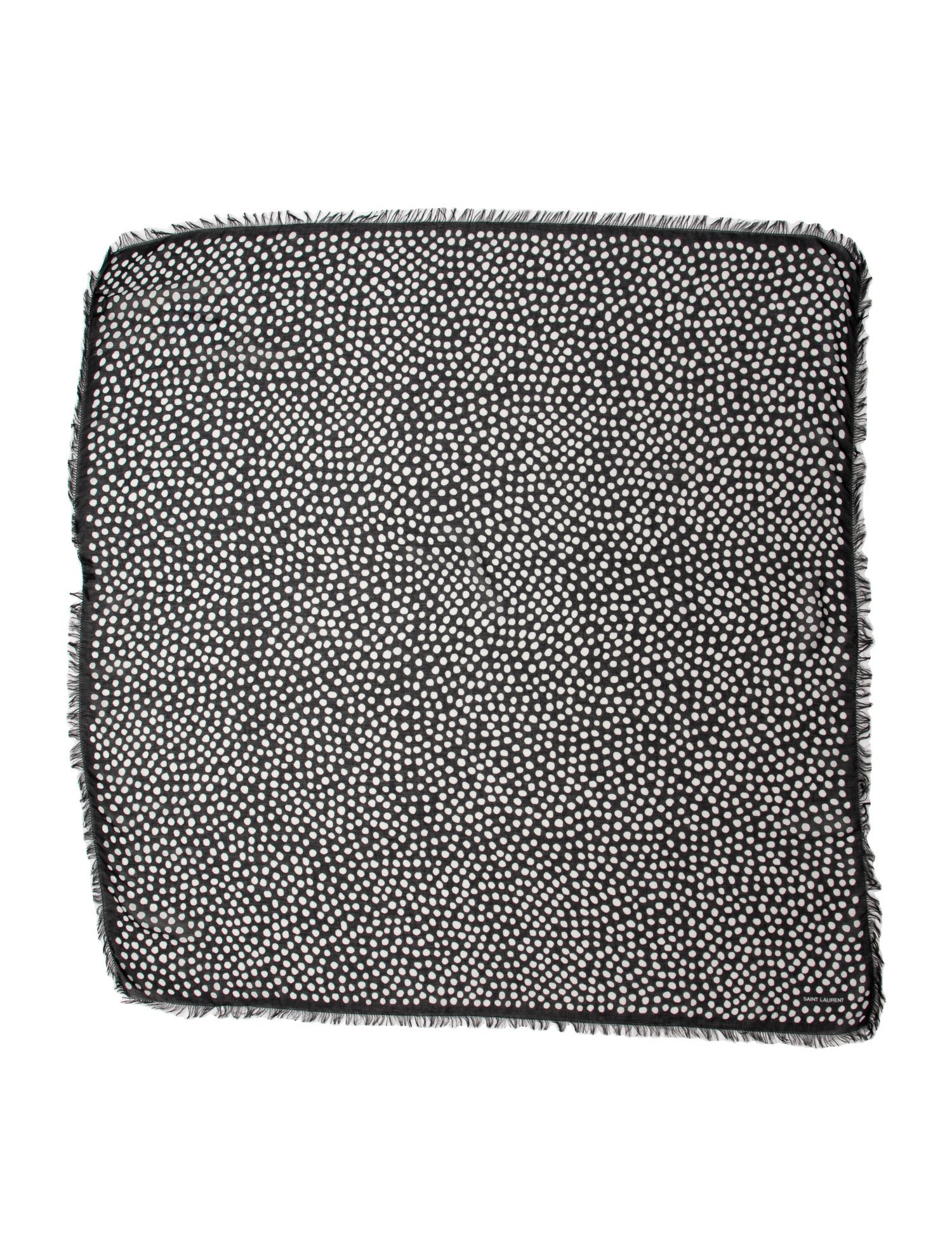 Saint Laurent Printed Scarf