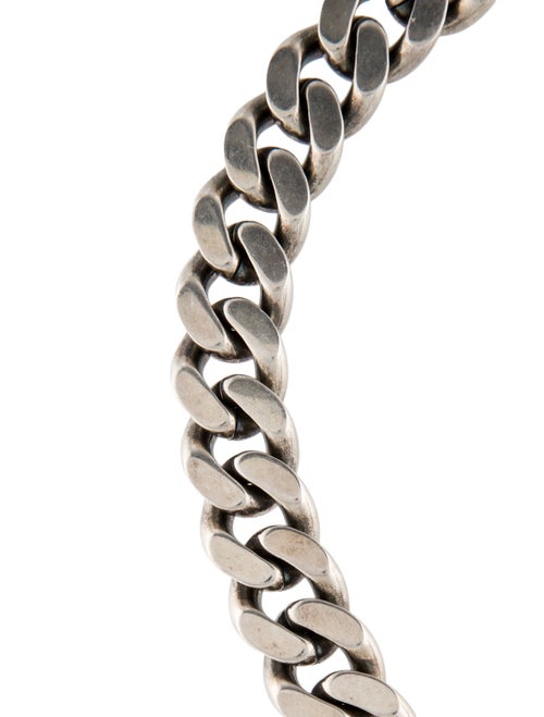 Saint Laurent Crystal Chain Necklace