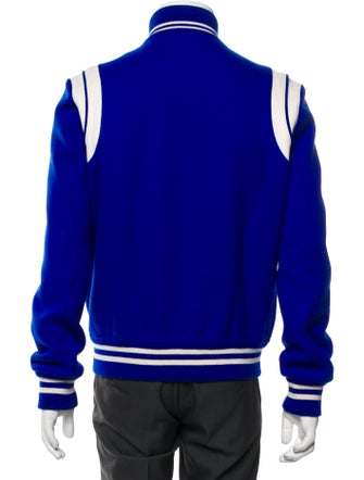 Saint Laurent 2021 Wool Varsity Jacket