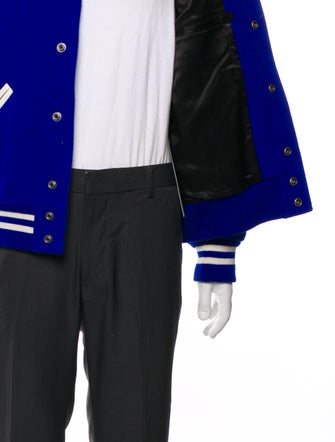 Saint Laurent 2021 Wool Varsity Jacket