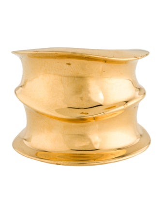 Saint Laurent Overlapping Sculptural Cocktail rRng