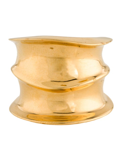 Saint Laurent Overlapping Sculptural Cocktail rRng