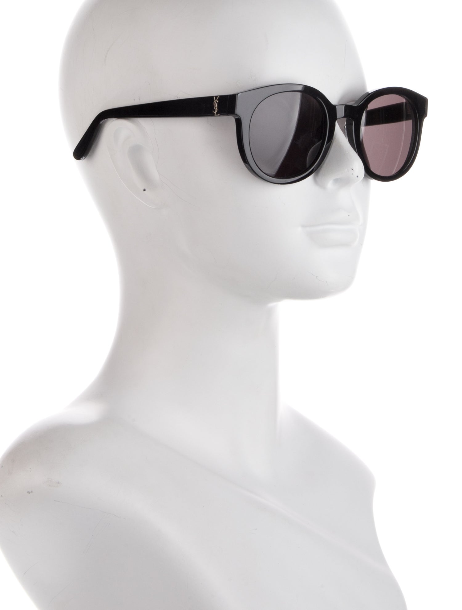 Saint Laurent Round Tinted Sunglasses